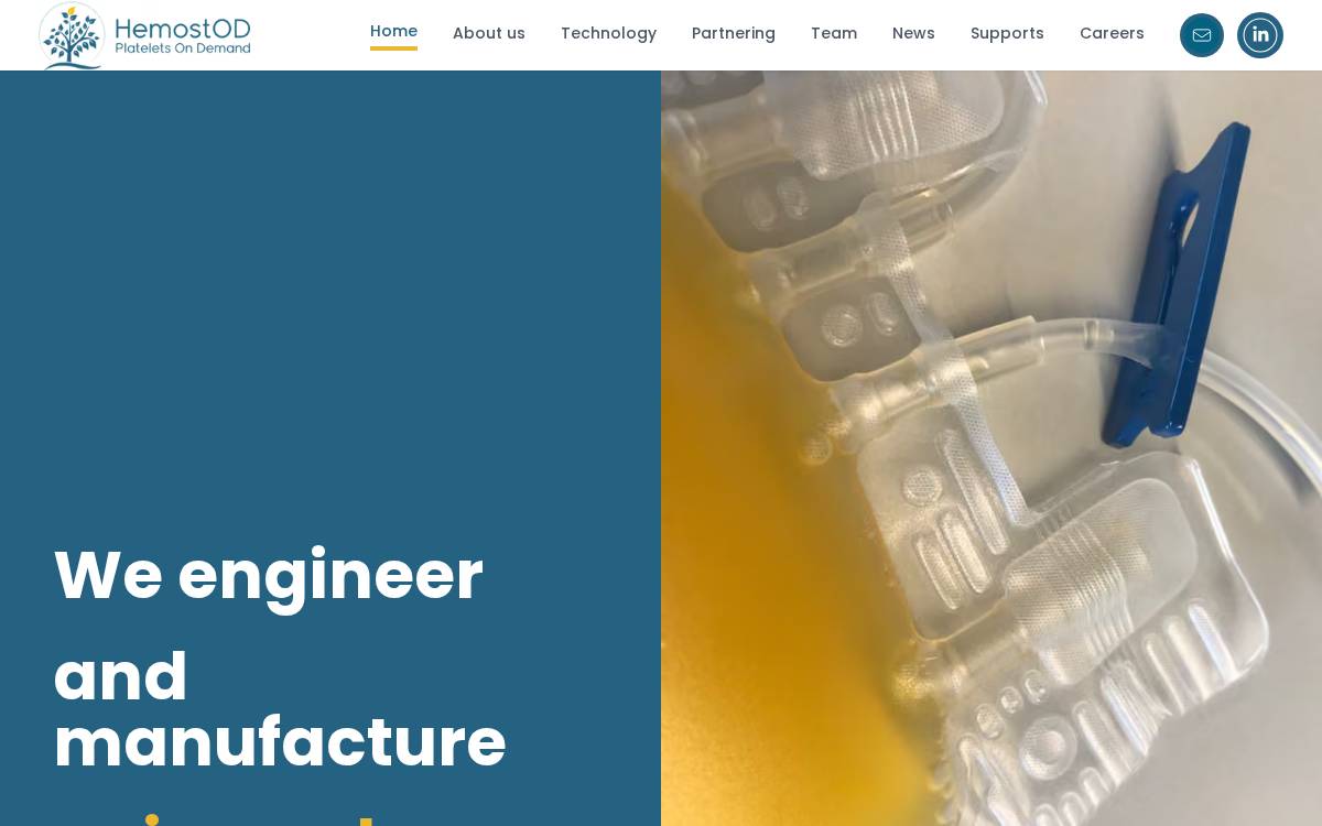 hemostOD website preview