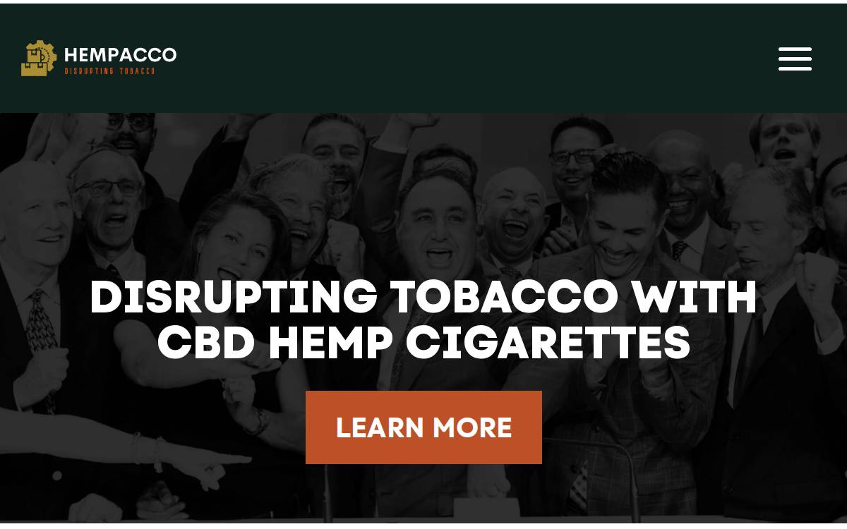 Hempacco website preview