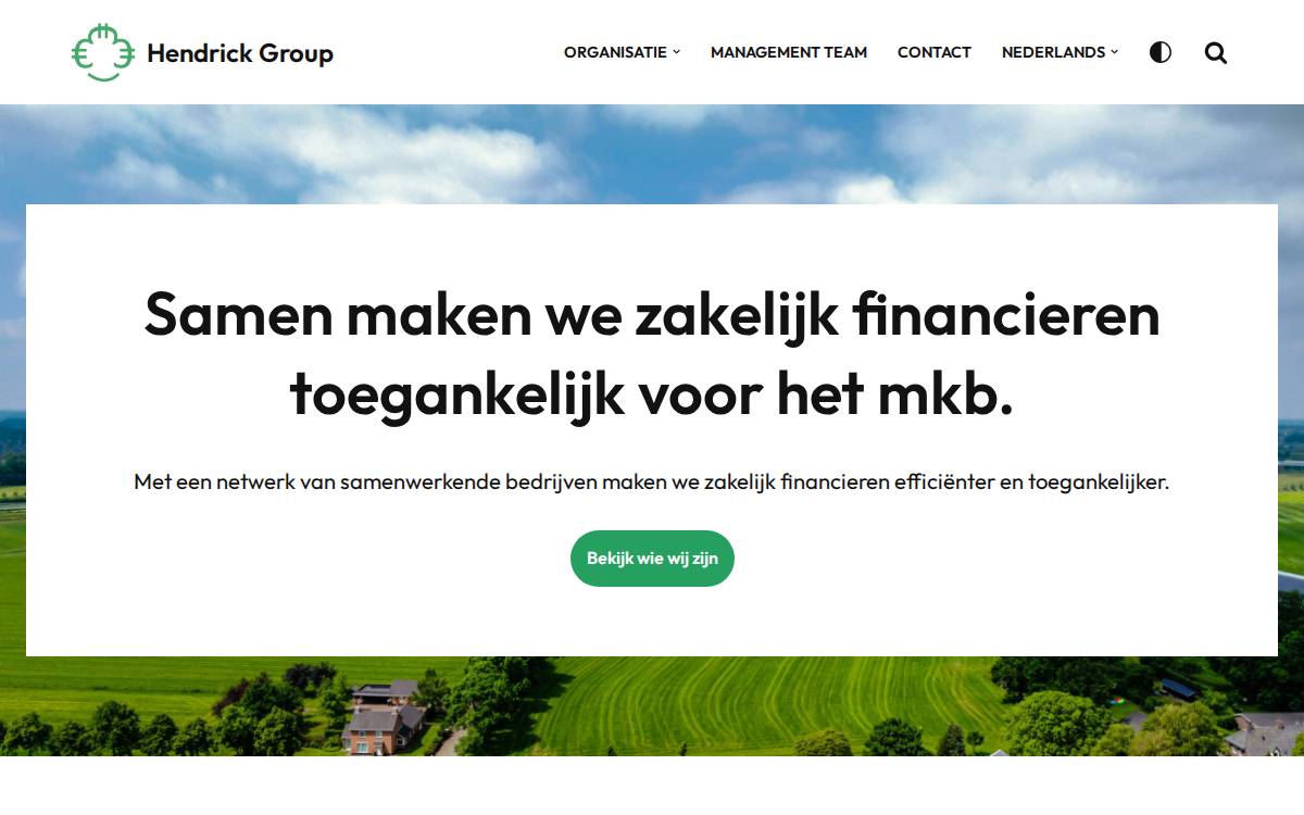 Hendrick Group website preview