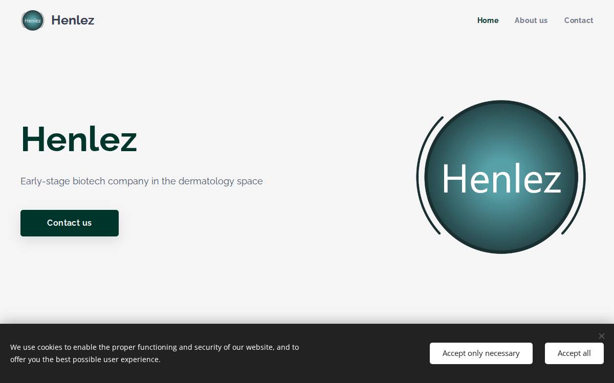 Henlez website preview