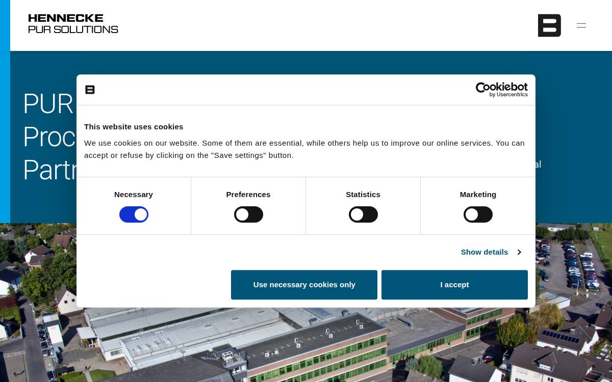 Hennecke website preview