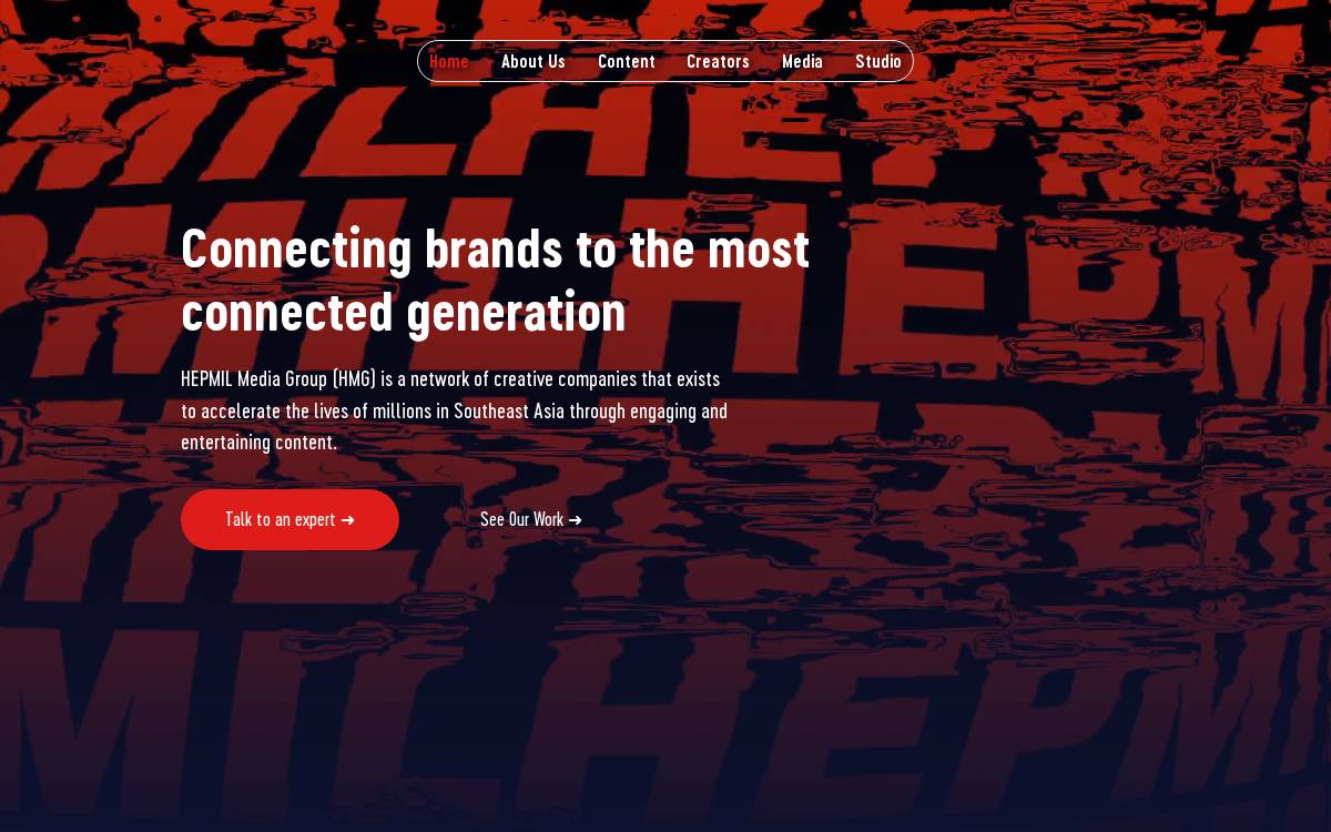 HEPMIL website preview