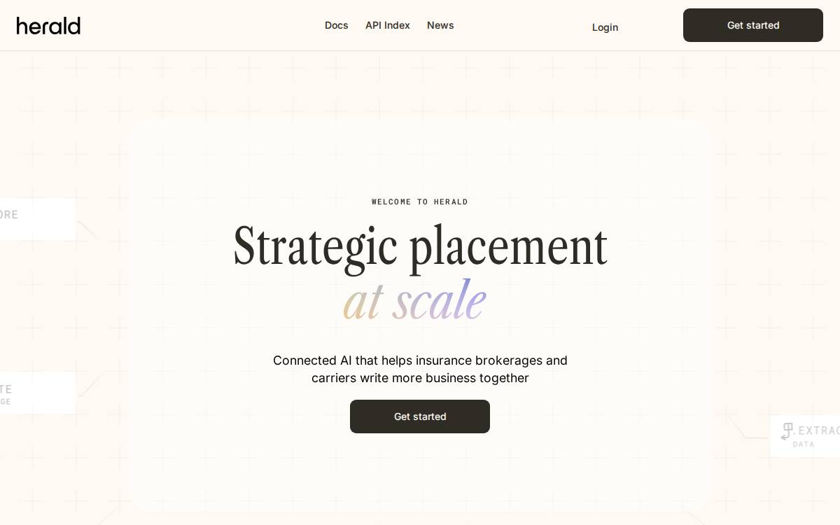 Heraldapi website preview