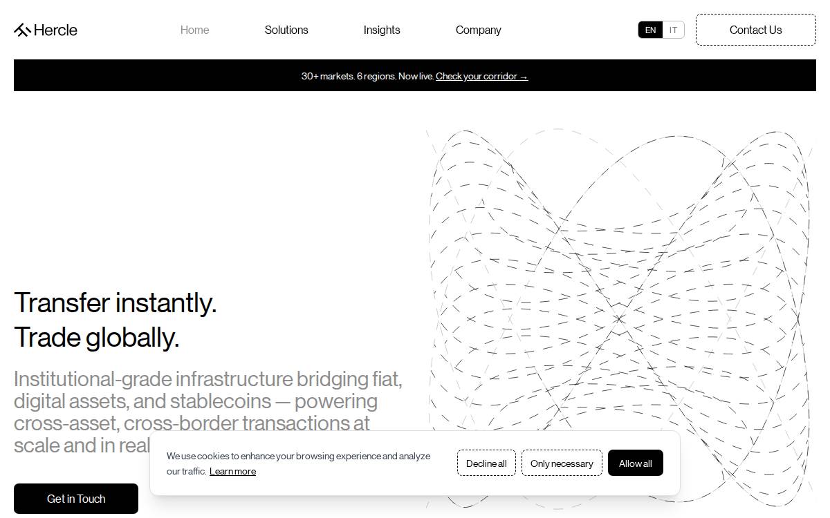 Hercle website preview