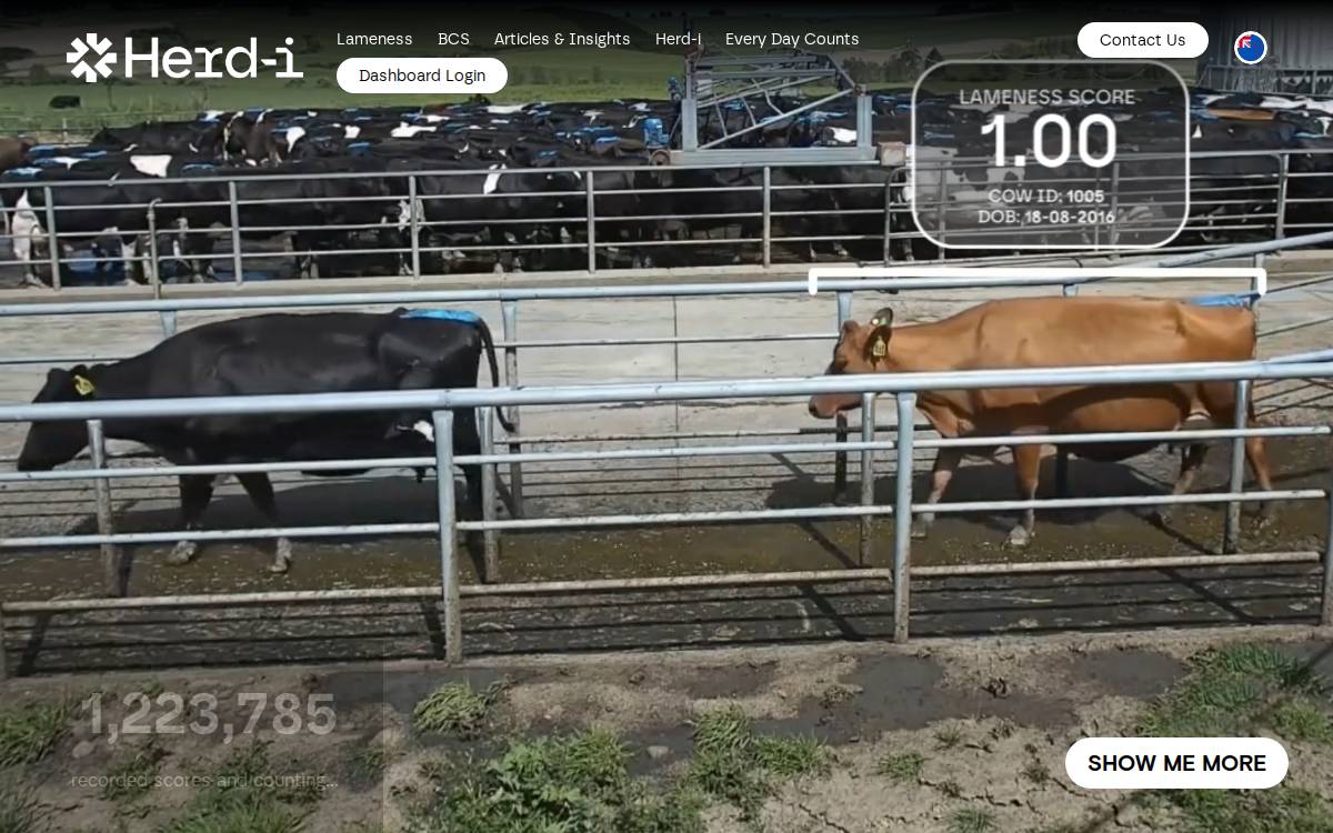 Herd I website preview