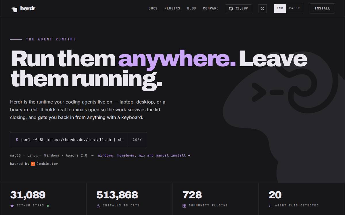herdr website preview