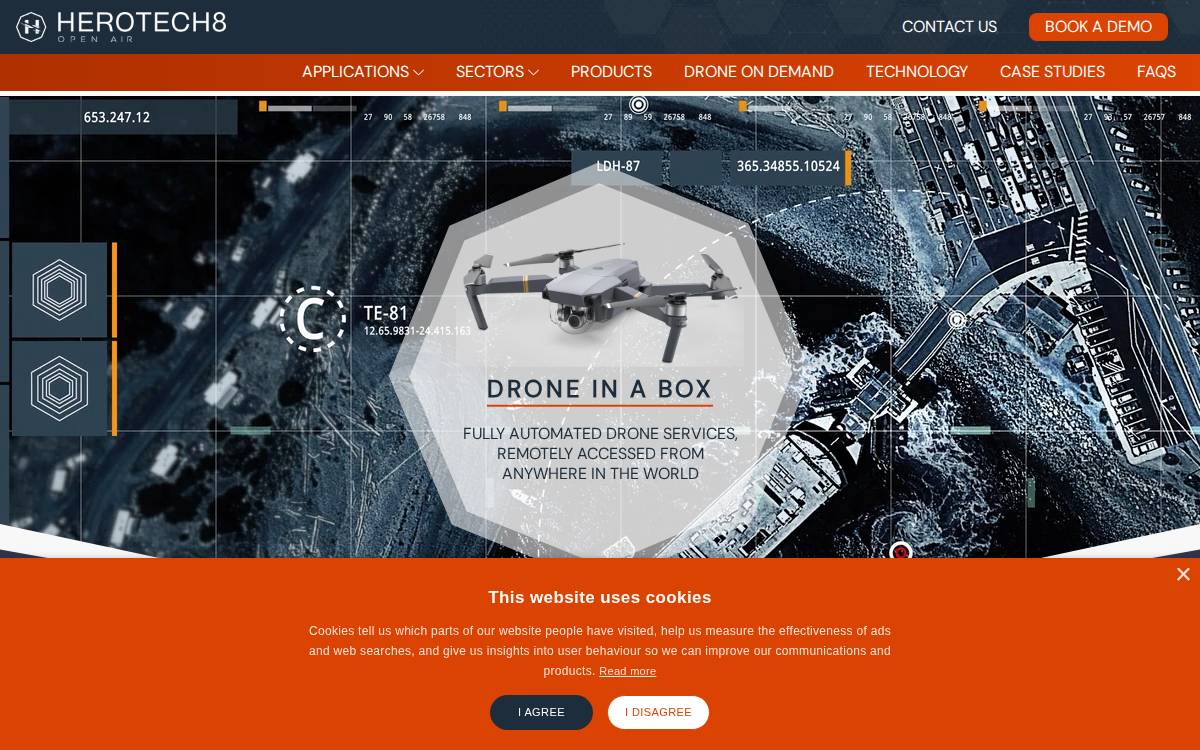 Herotech8 website preview