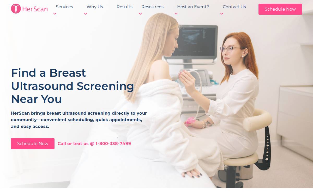 HerScan website preview