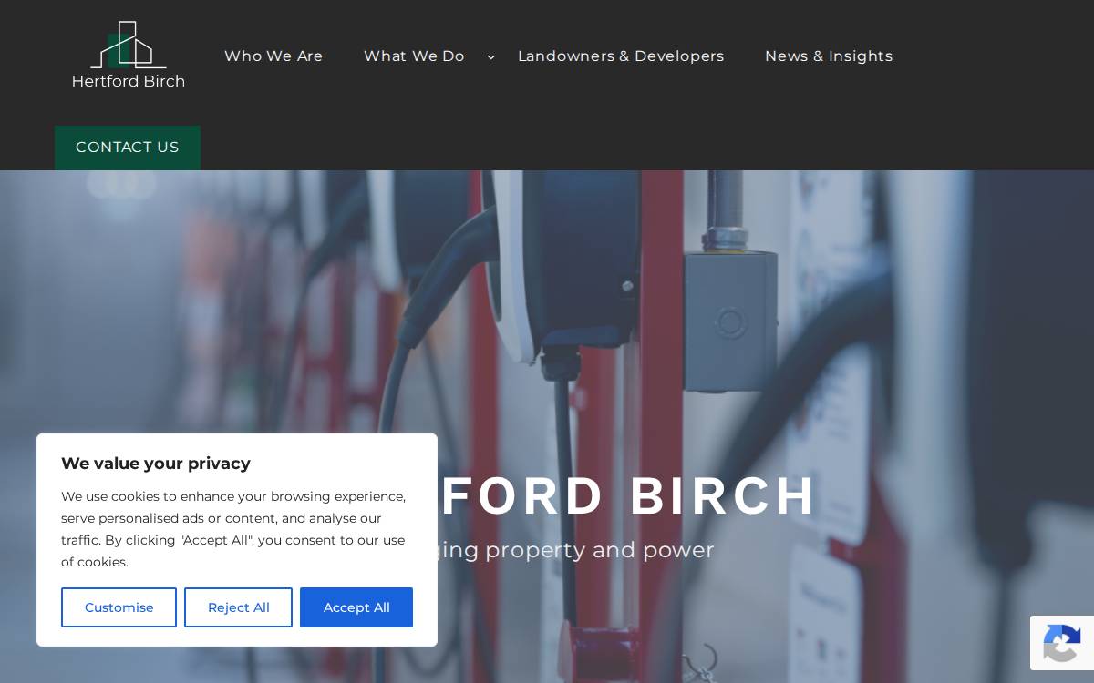 Hertfordbirch website preview