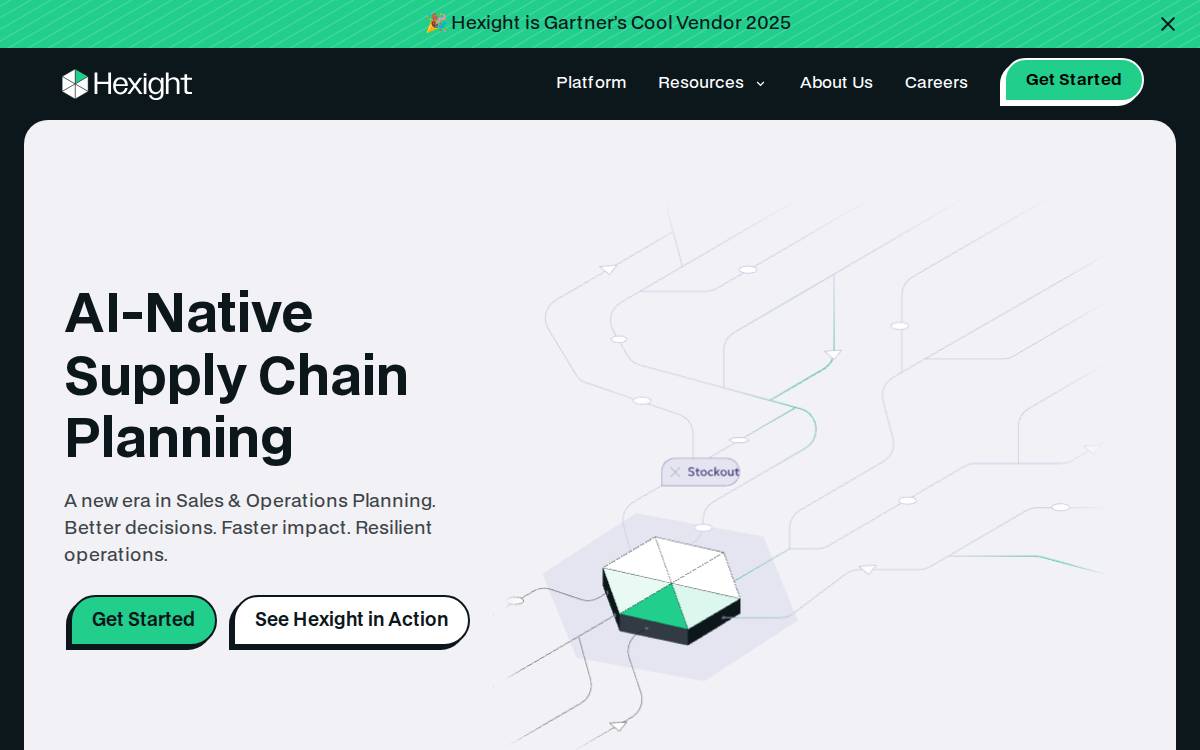 Hexight website preview