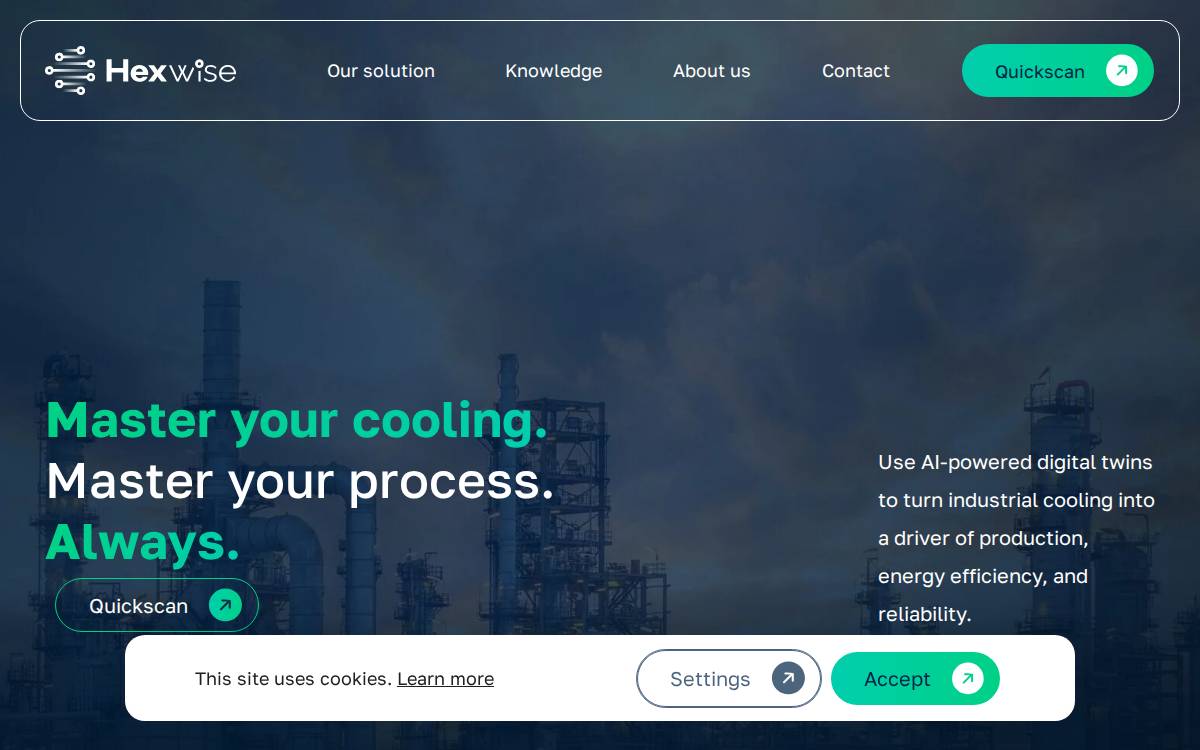 Hexwise website preview