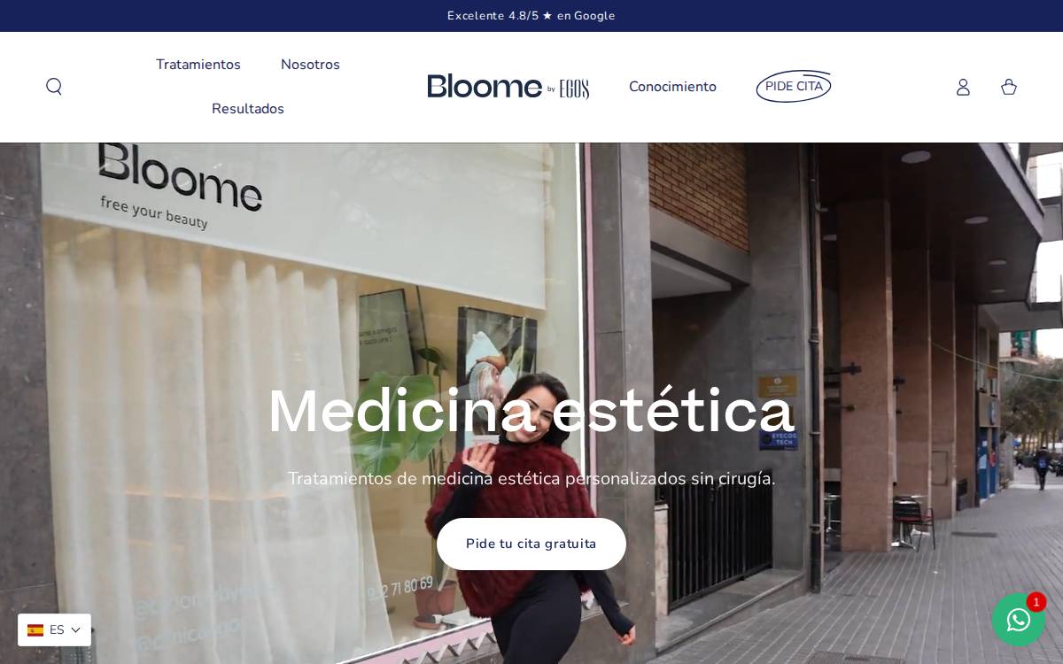 Hey Bloome website preview