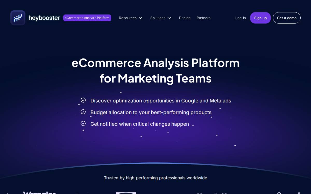 heybooster website preview