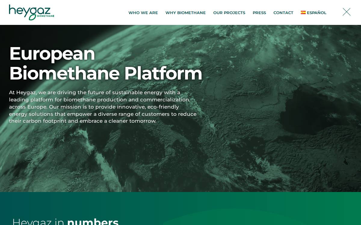 Heygaz website preview