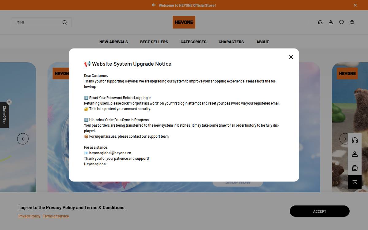 Heyoneglobal website preview
