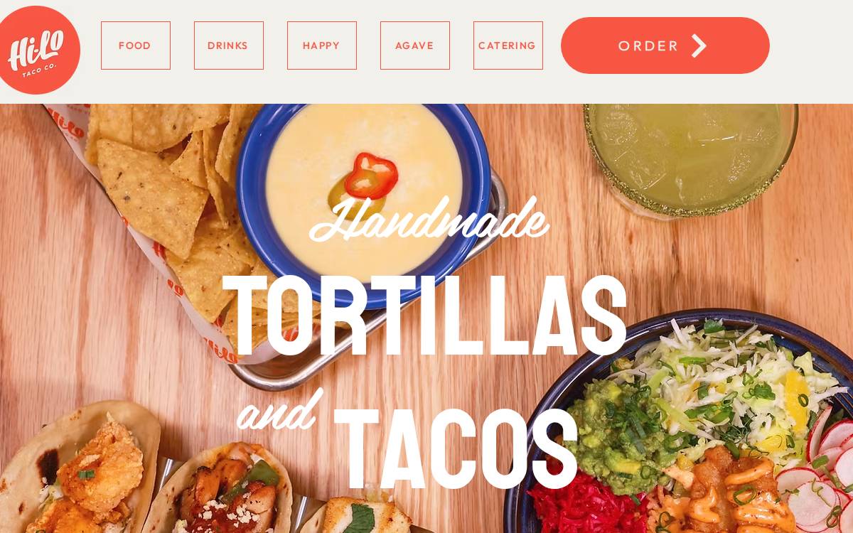 Hi-Lo Taco website preview