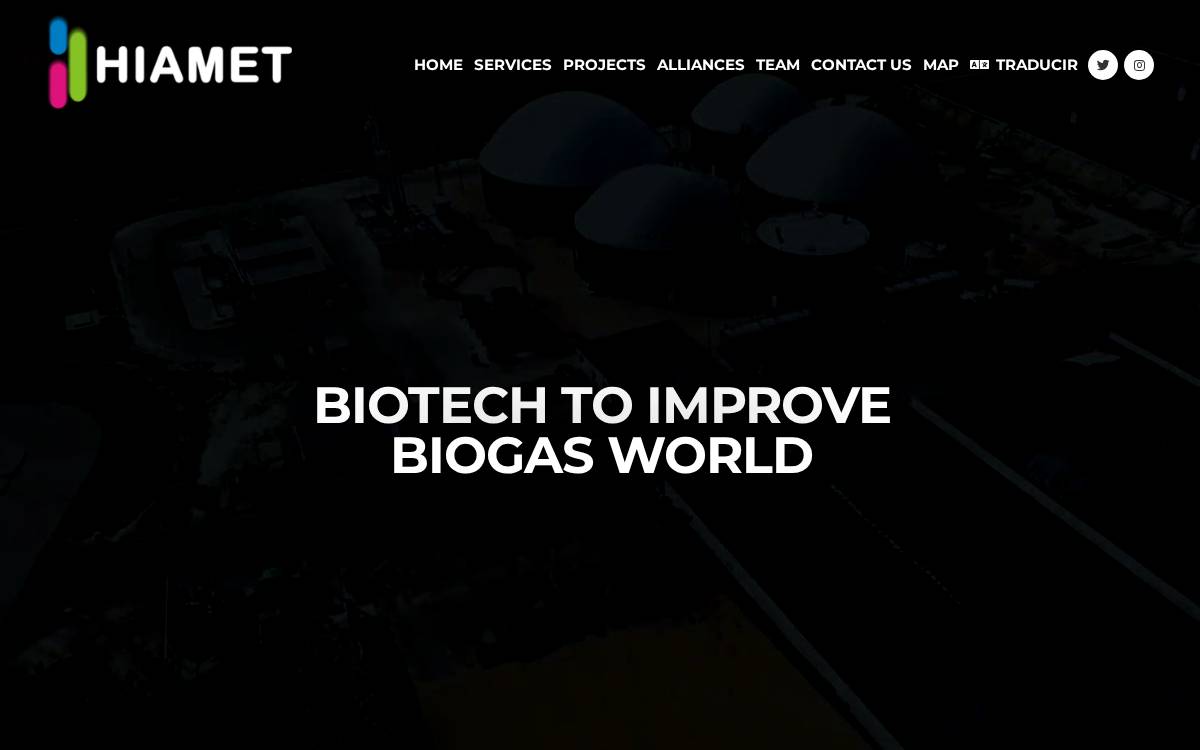 Hiamet website preview