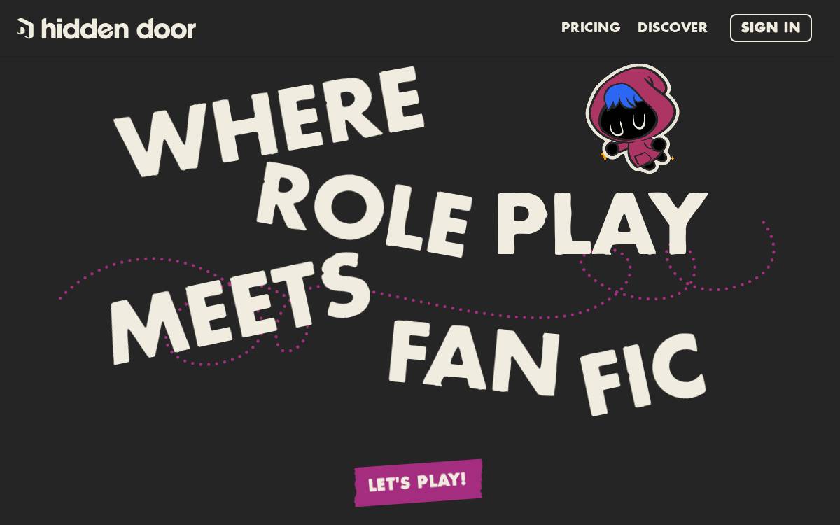 Hidden Door website preview