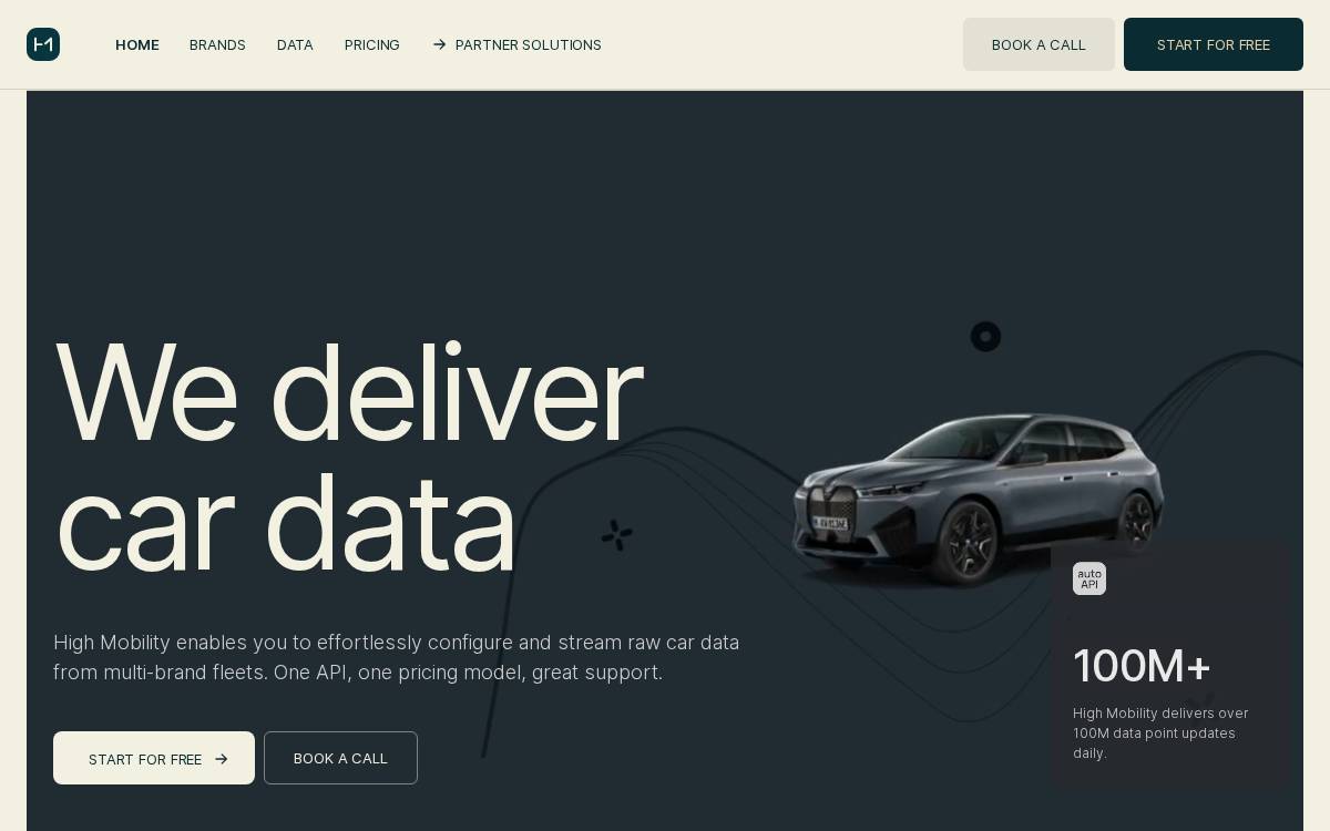 High Mobility website preview