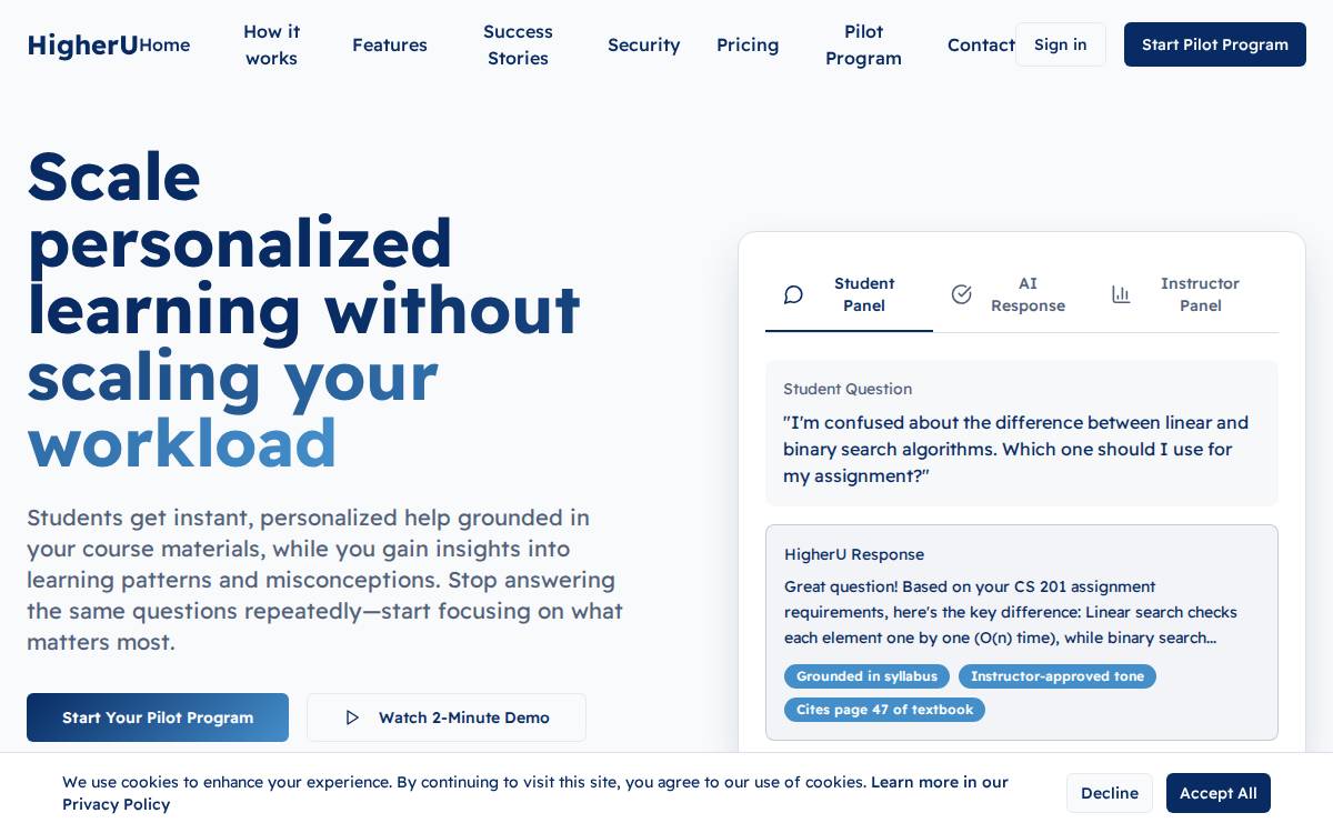 Higheru website preview