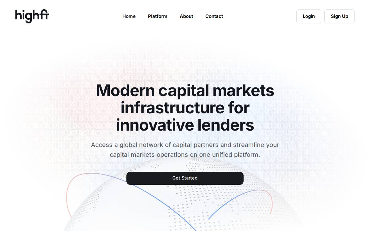 Highfi website preview