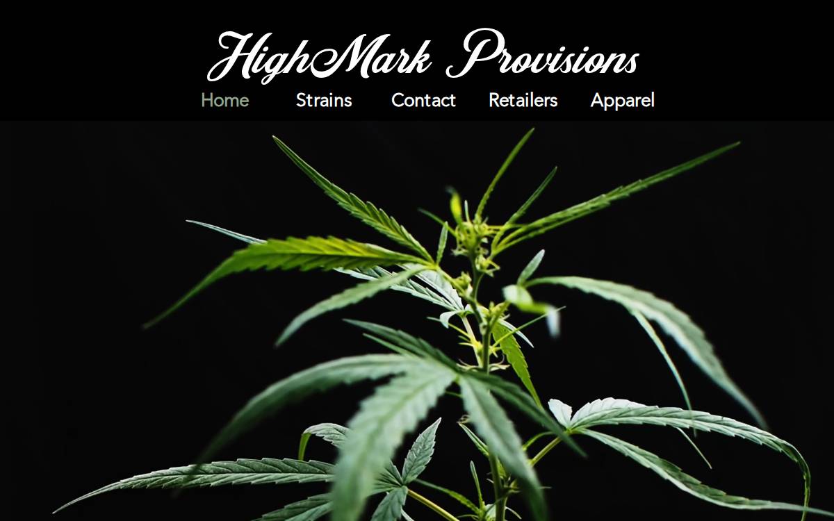 Highmark Provisions website preview