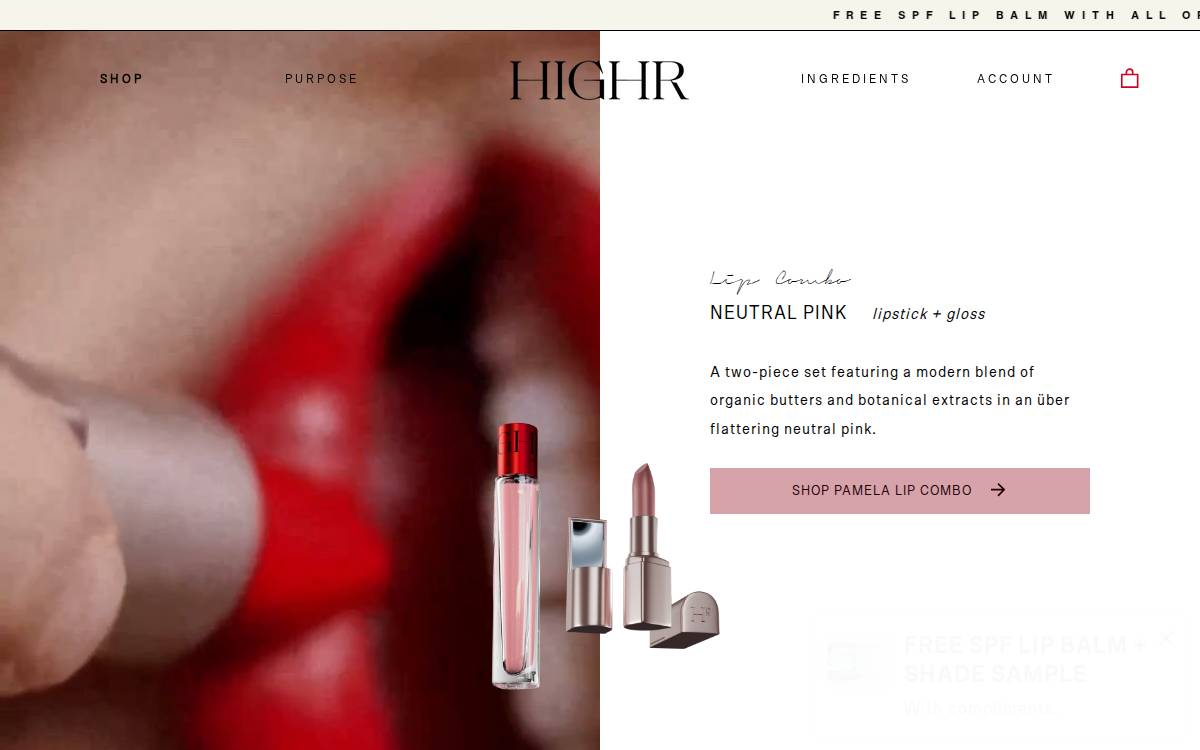 Highrcollective website preview