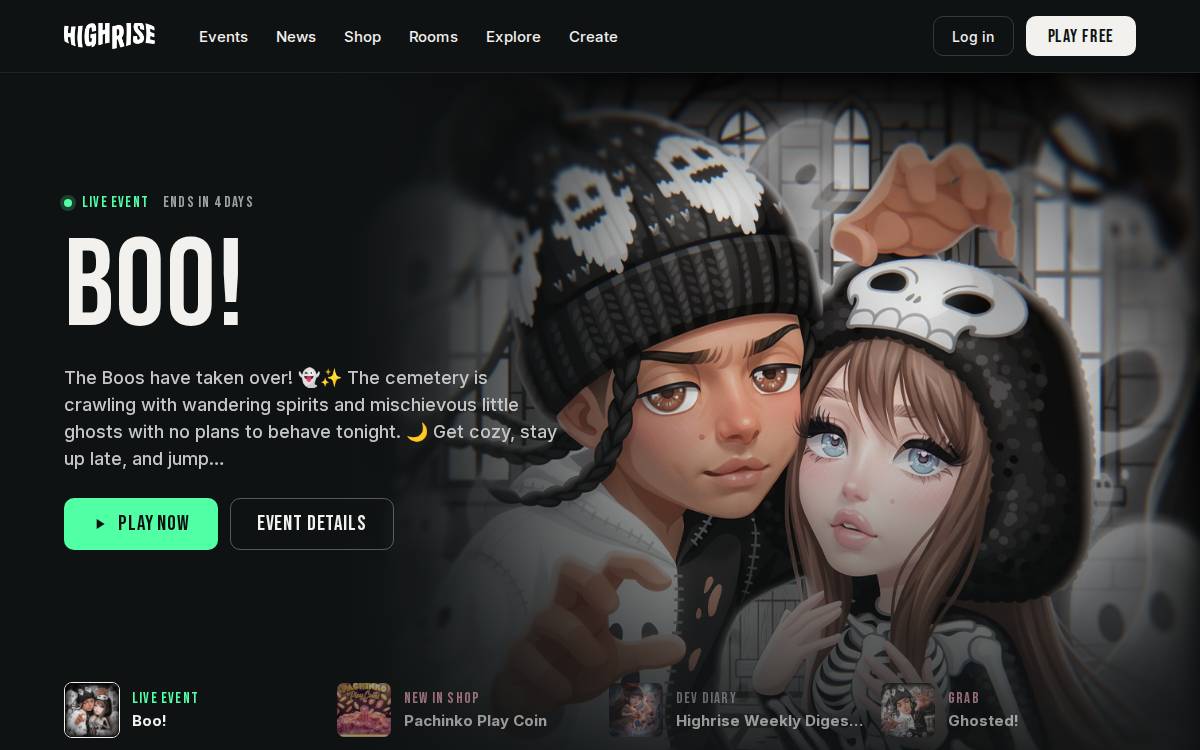 Highrise website preview