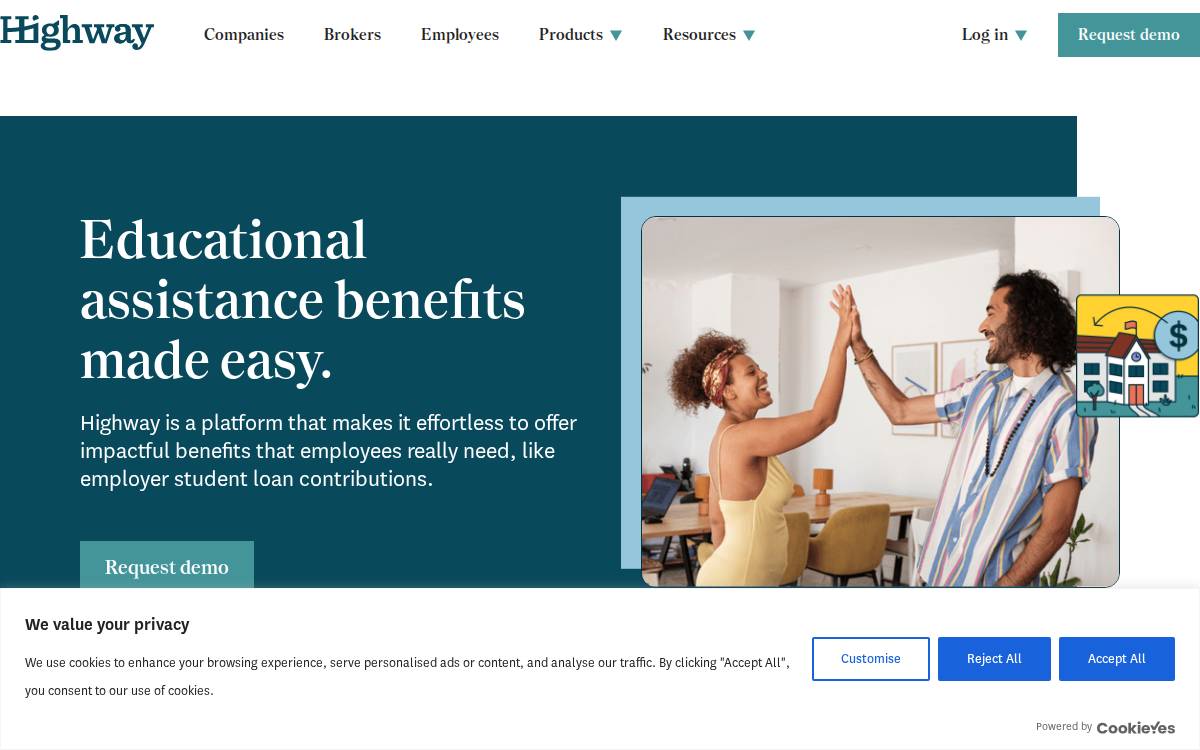 Highway Benefits website preview