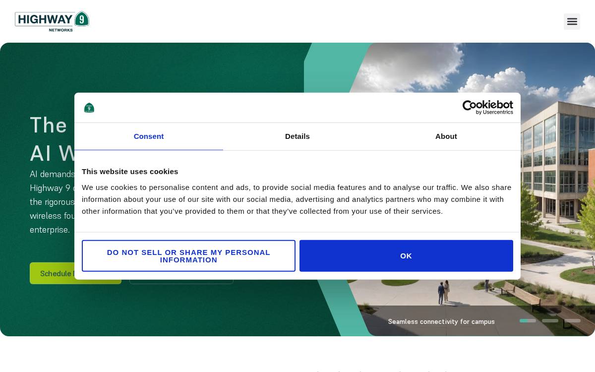Highway9 website preview