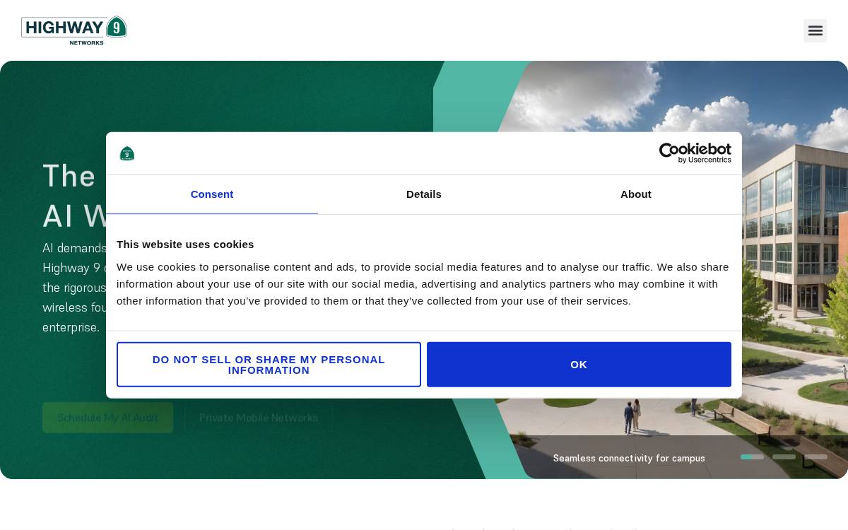 Highway9 website preview