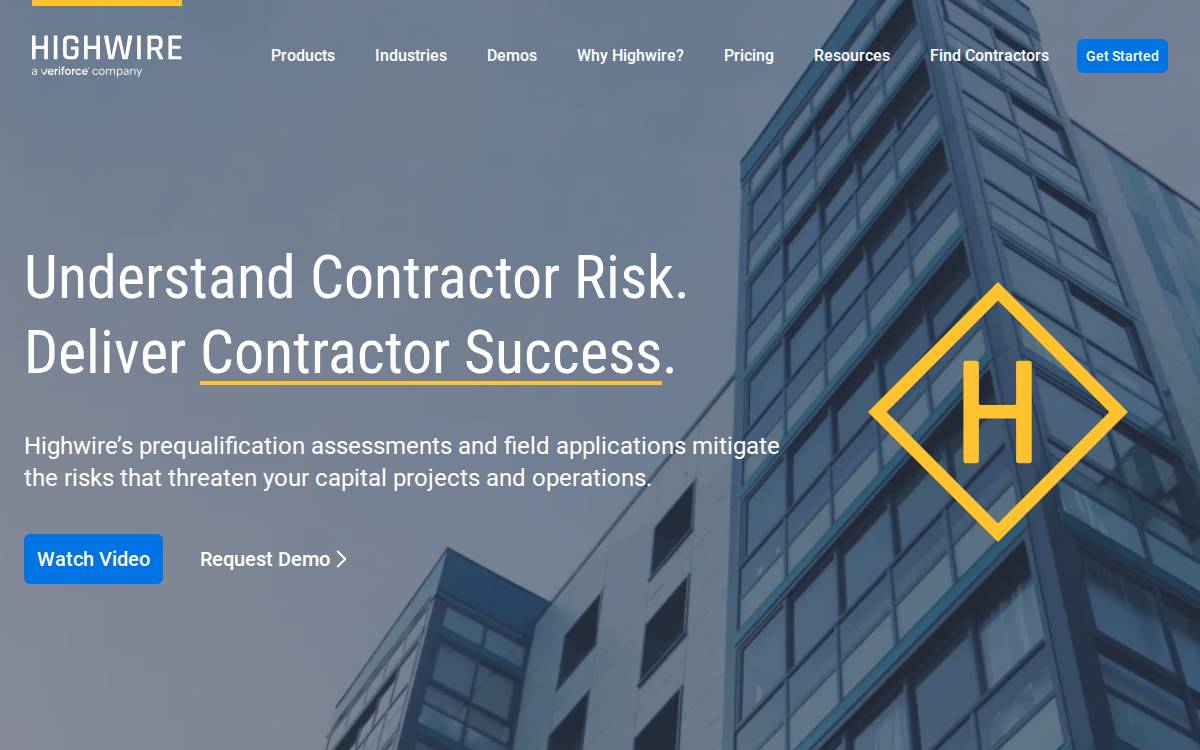Highwire website preview