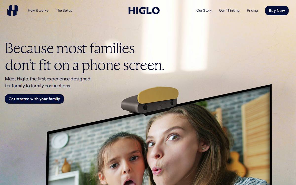 Higlo website preview