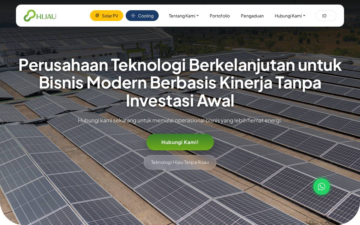 Hijau website preview