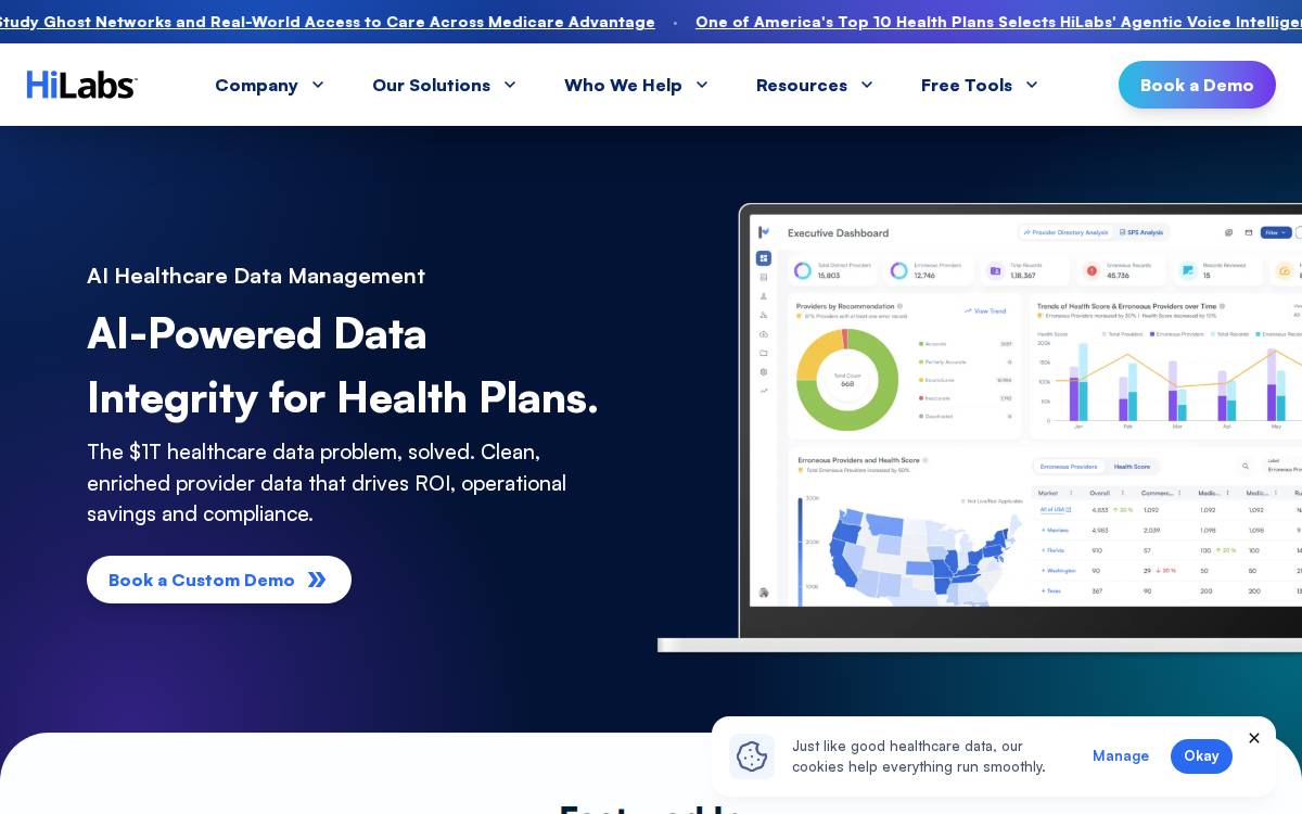 Hilabs website preview