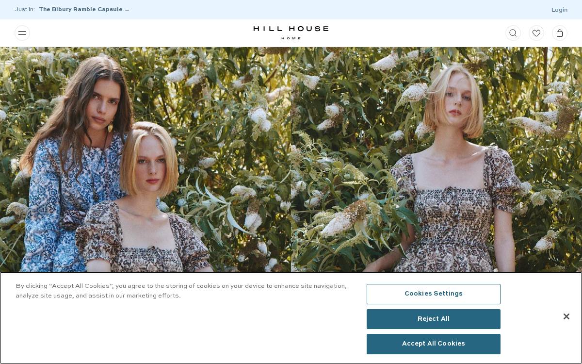 Hill House website preview