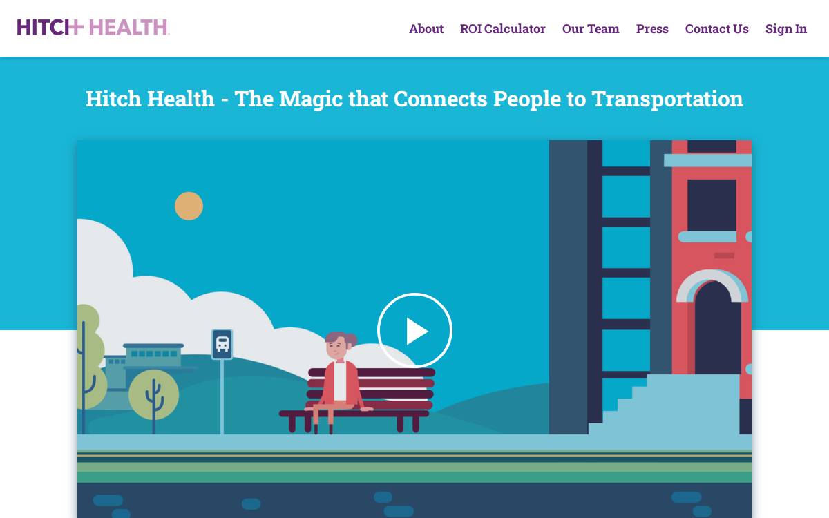 Hitch Health website preview