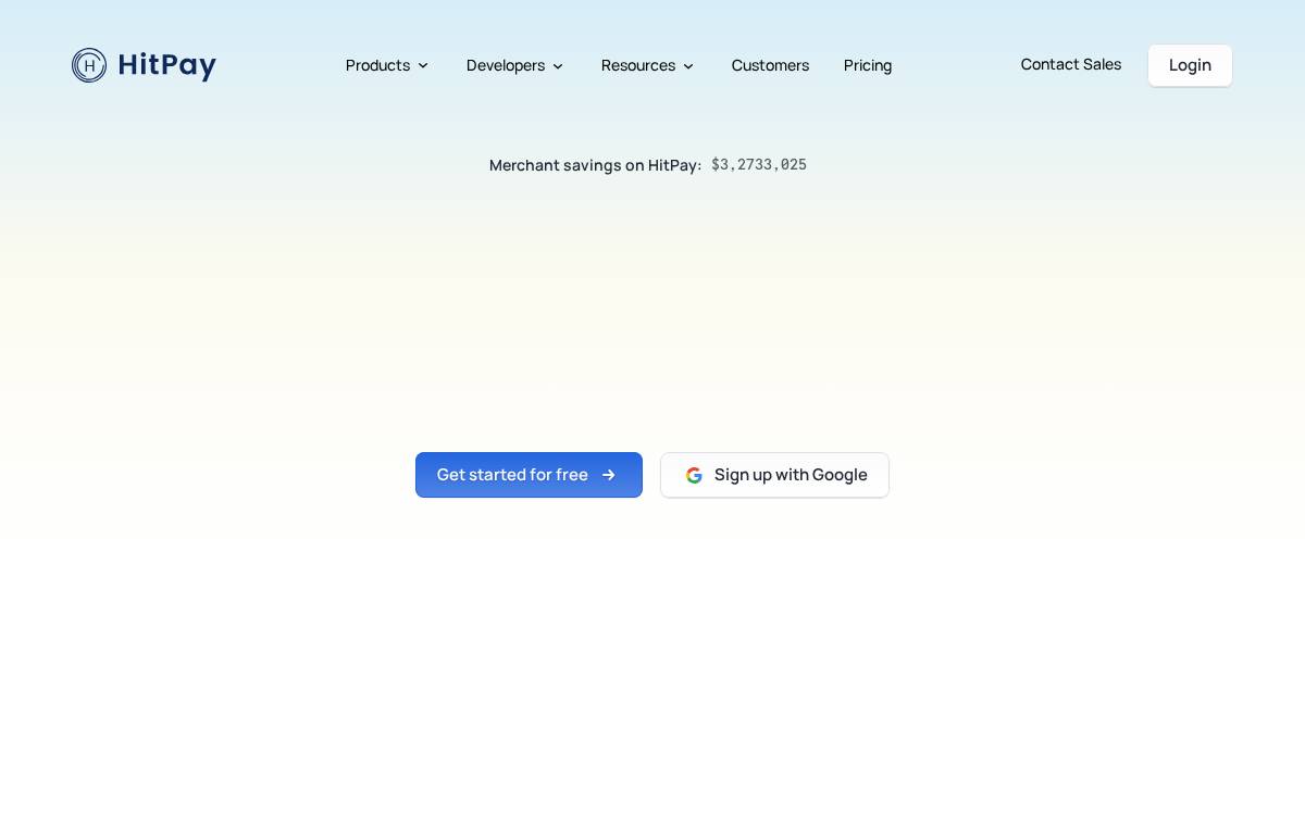 HitPay website preview