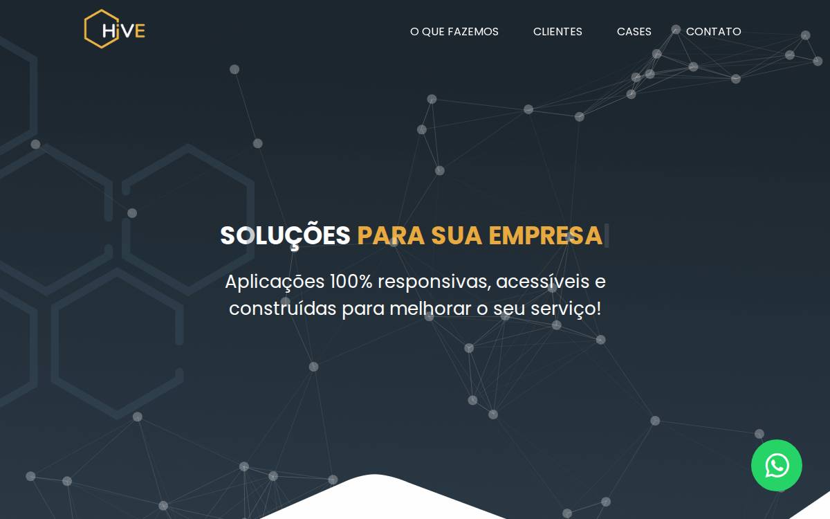 Hive website preview