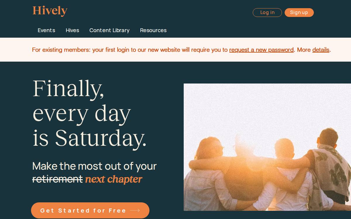 Hively website preview