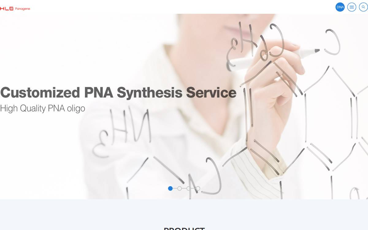 Hlbpanagene website preview