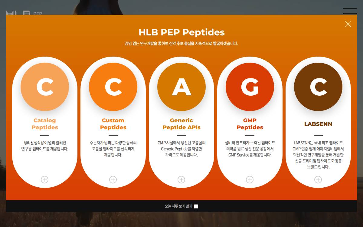 Hlbpep website preview