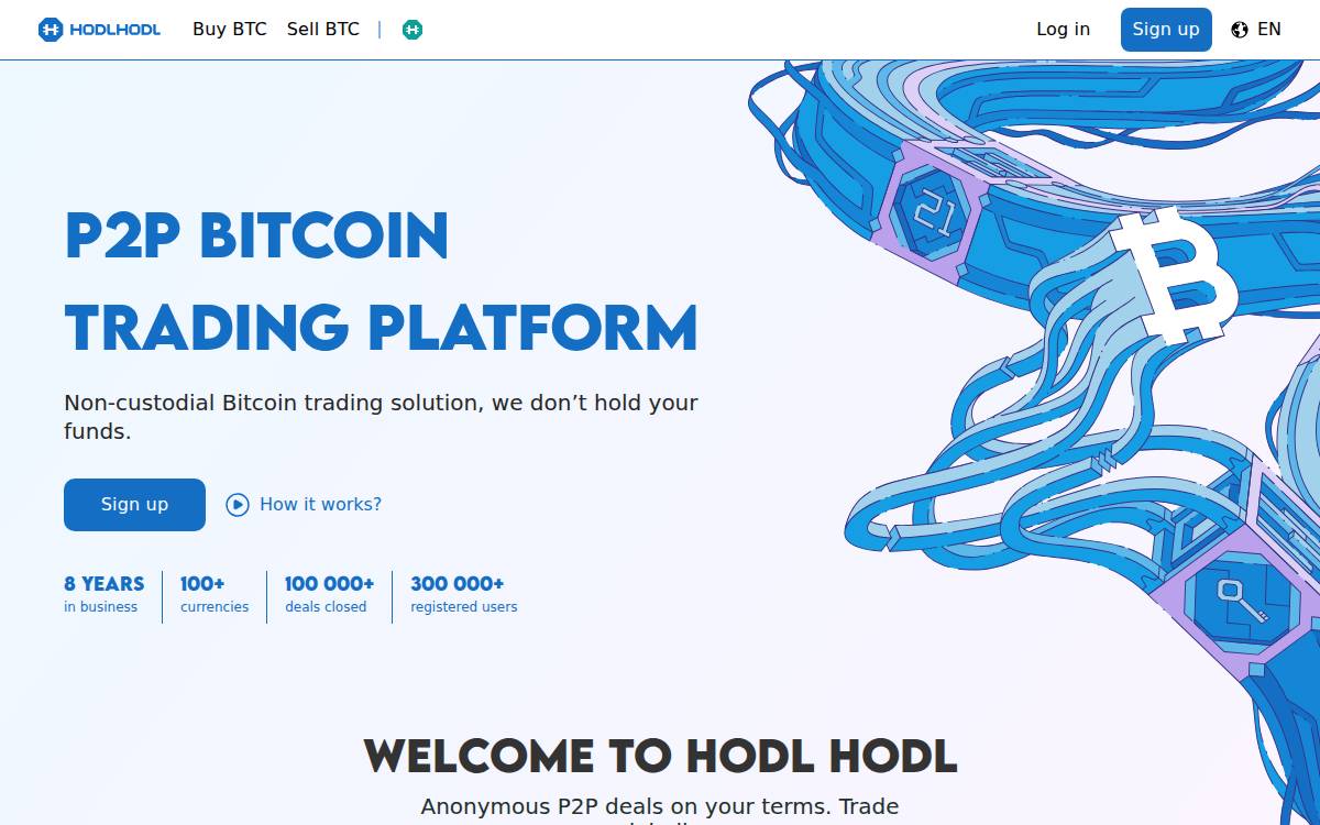 Hodl Hodl website preview