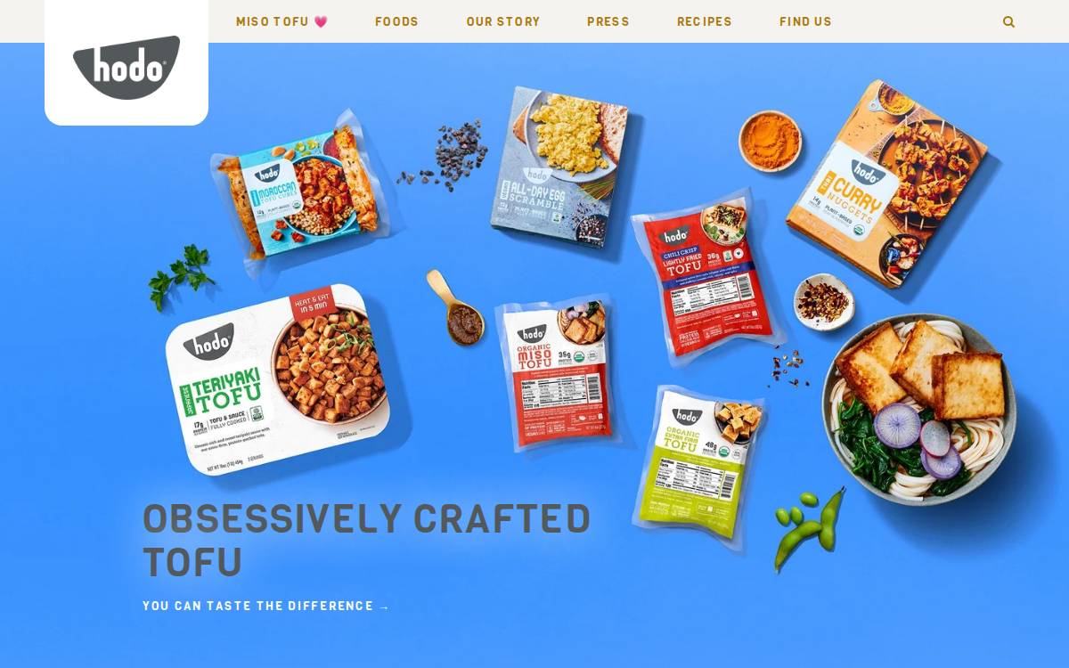 HodoSoy website preview