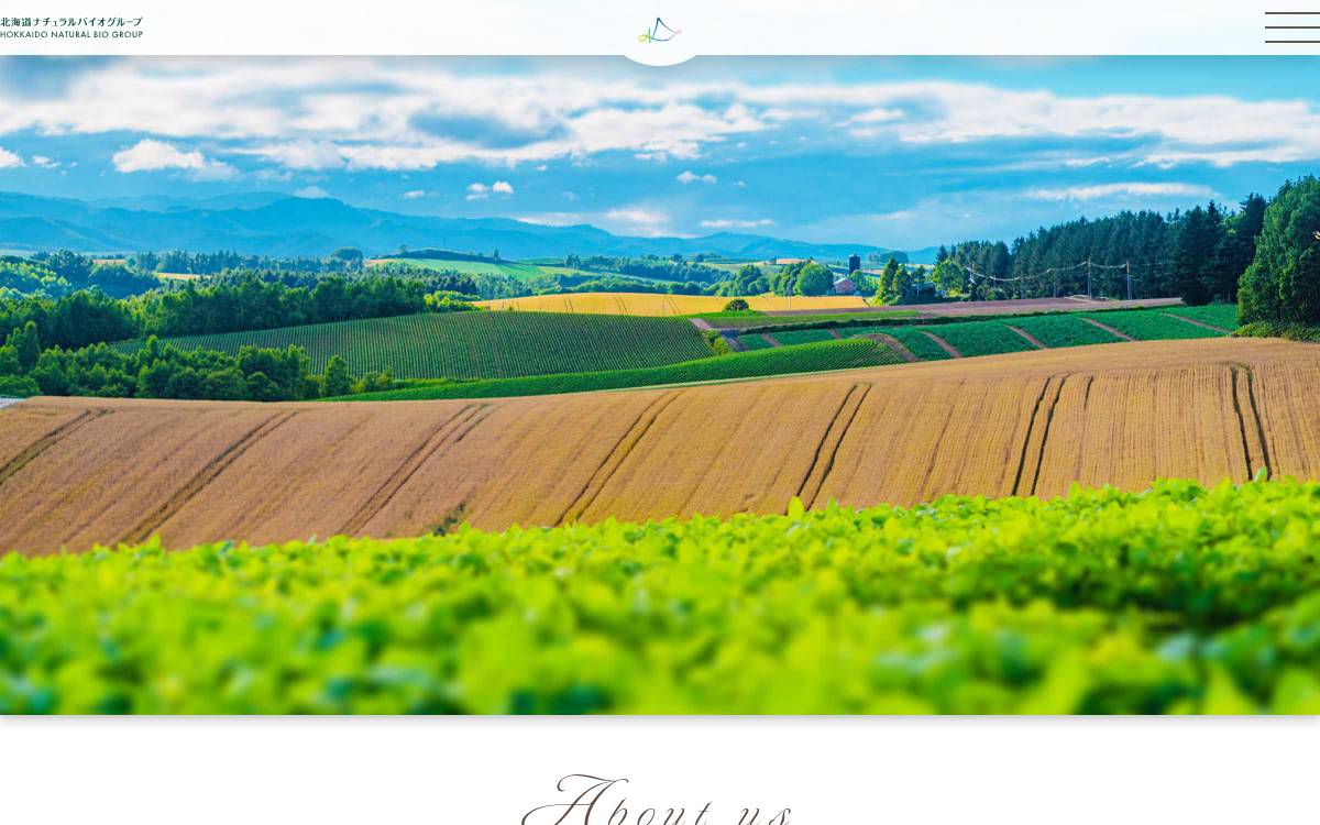 Hokkaido Natural-bio Group Co., ltd. website preview