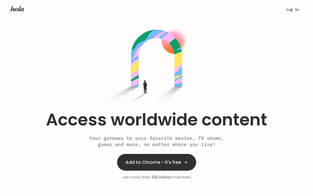 Hola website preview