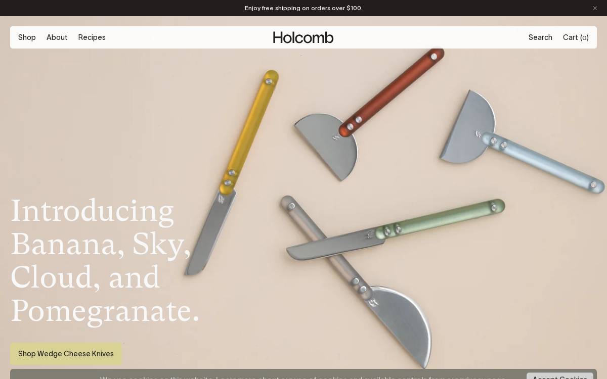 Holcomb Studio website preview