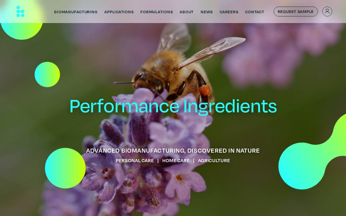 Holiferm website preview