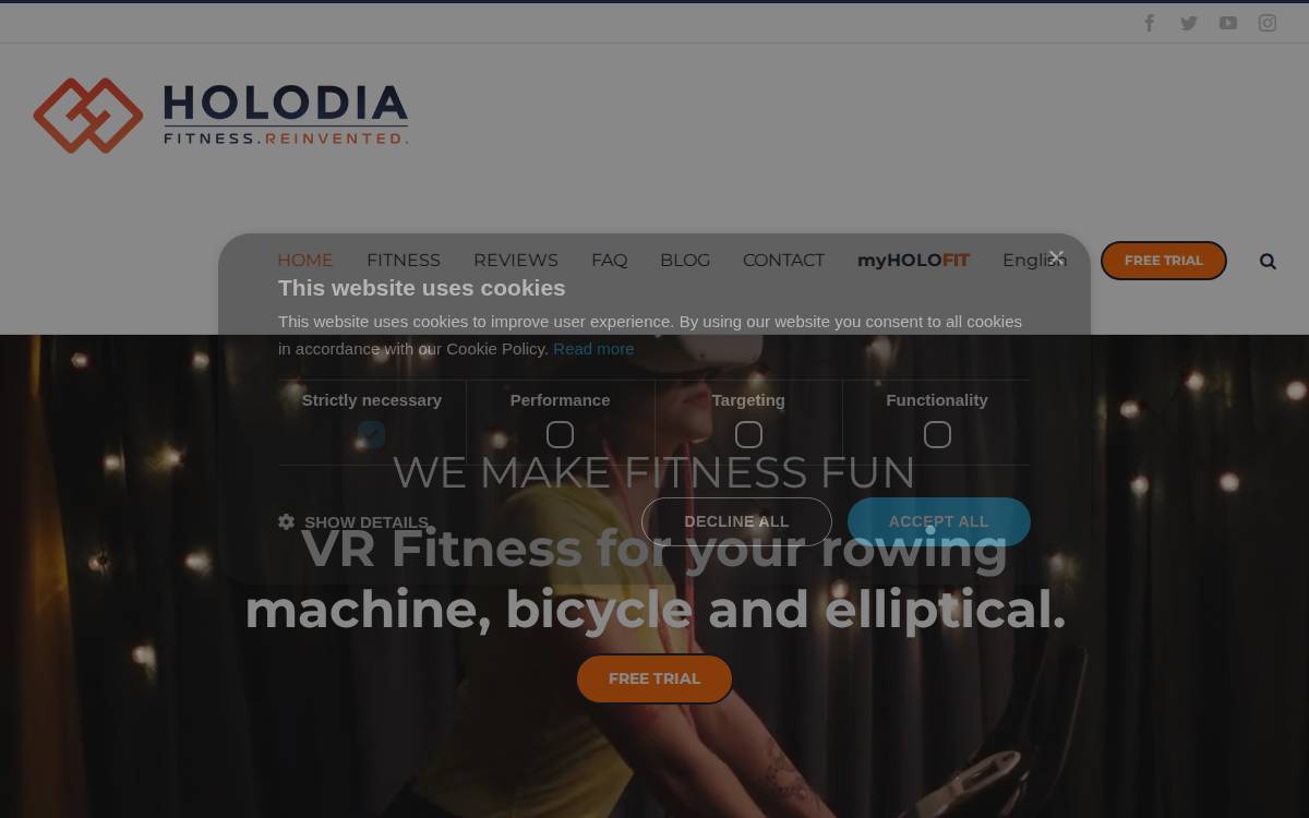 Holodia website preview