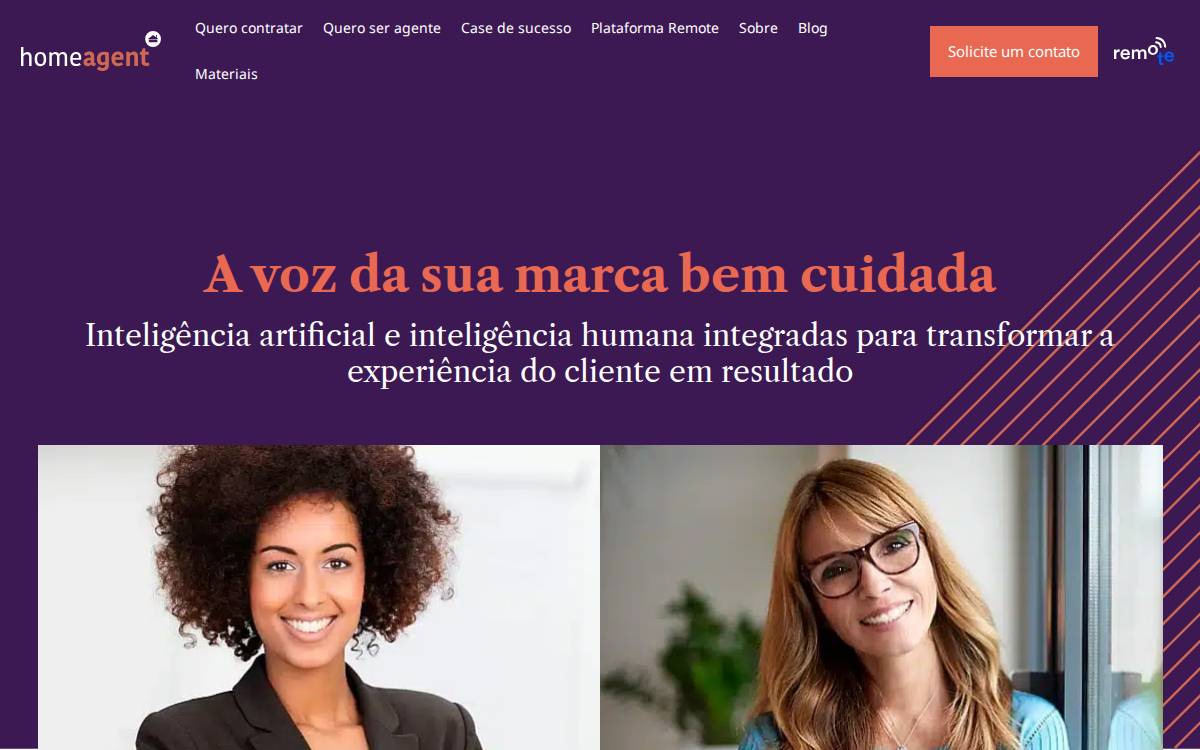 Home Agent website preview